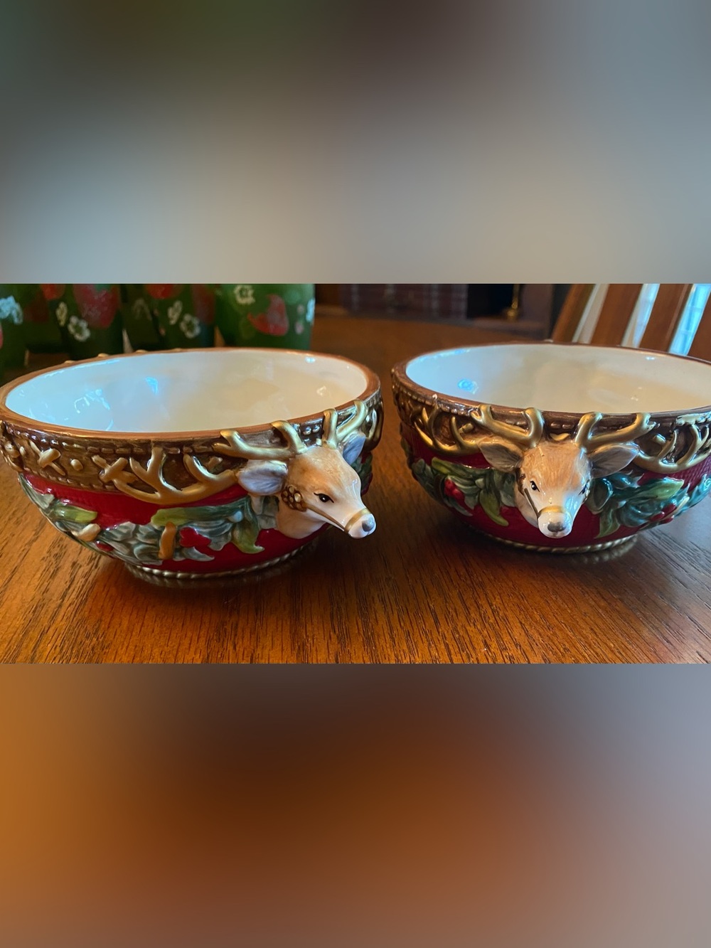 Fits and Floyd Reindeer Bowl Set